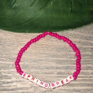 Spring Break stackable Bracelet PINK